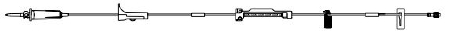 Set Pump IV Pump Set Infusomat® Space® Pump 3 Ports 15 Drops / mL Drip Rate Without Filter 122 Inch Tubing Solution (24/CS) by B Braun Medical, Inc.  ID 362035